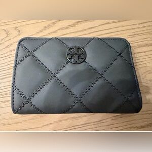 Tory Burch Black Quilted Wallet